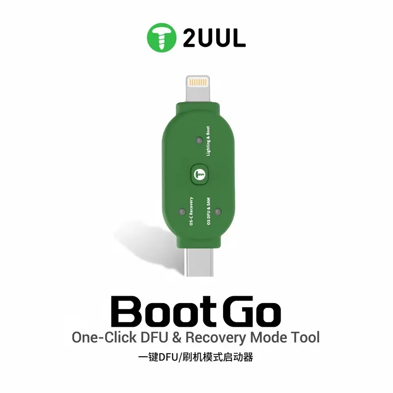 Фото 2UUL TG01 Boot Go – инструмент для восстановления DFU в один клик, модель для мобильных телефонов, позволяющая легко выполнять прошивку без разборки устройства. №2