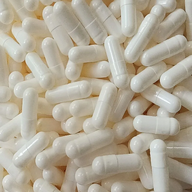 1000 шт./лот Бесплатная доставка белые желатиновые пустые капсулы для таблеток