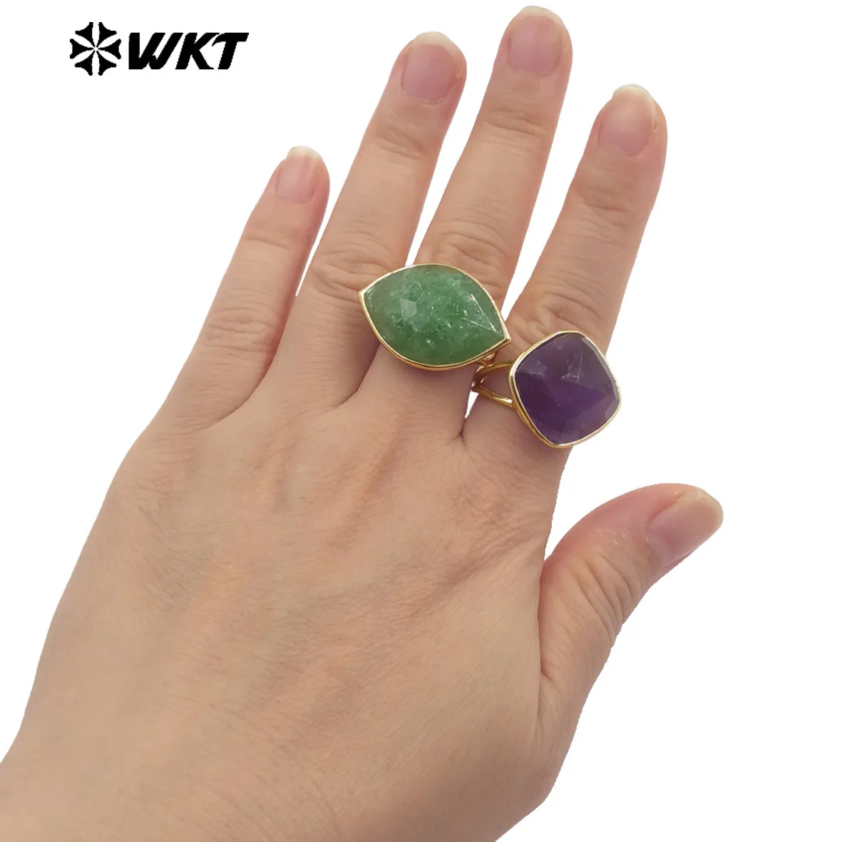 Кольцо WKT Advanced Sense золотистого цвета