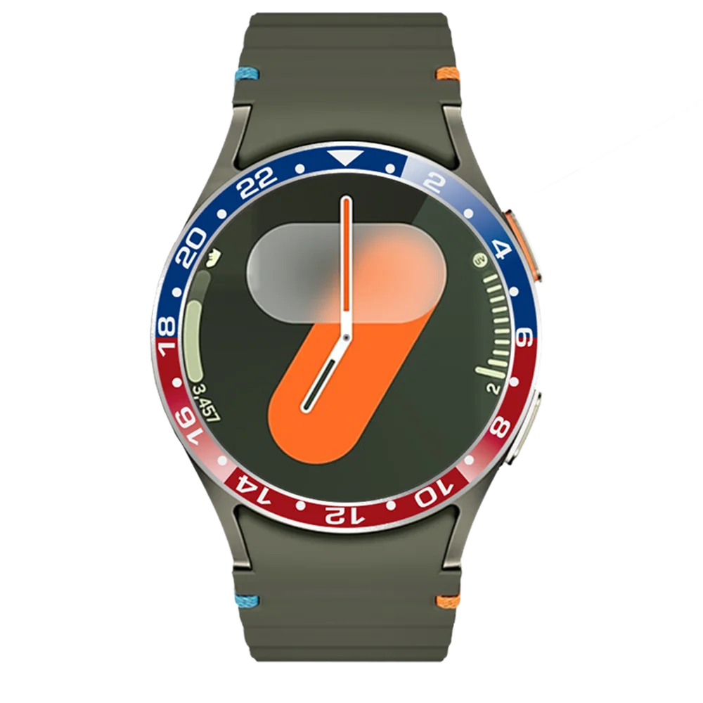 Фото Рамка с кольцом безеля для Samsung Galaxy Watch 7/6/5/4 40 мм 44 мм Чехол для Samsung Watch Ultra 47 мм Защитное кольцо от царапин №3