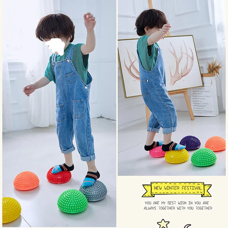 Фотомагнитный массажер, тактильный Педальный реквизит, детское тренировочное оборудование, домашний тренажер для баланса