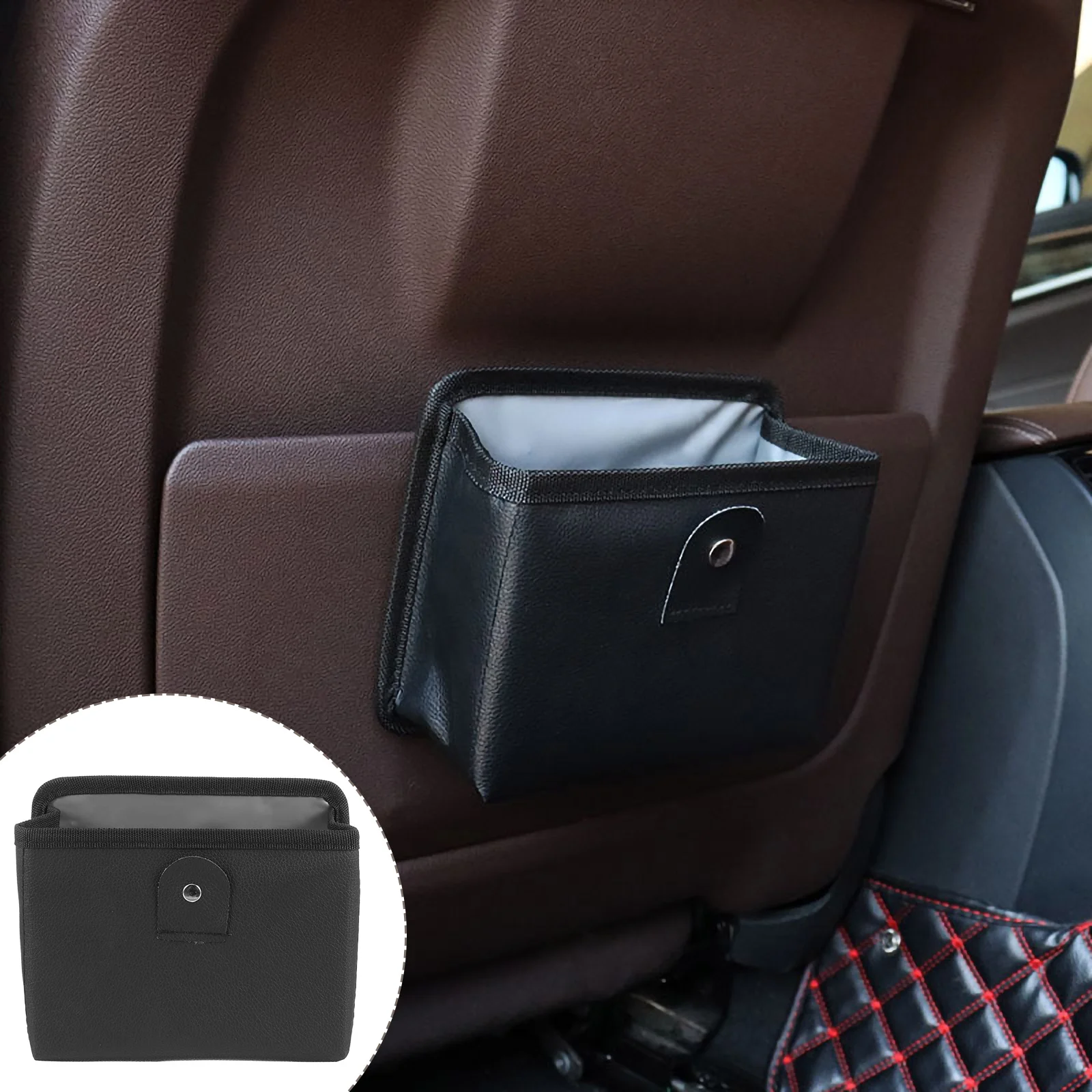 

Trashcan For Car Car Trash Can Car Bin Car Accessories Trash Can Car Garbage Can Trash Bin For Car