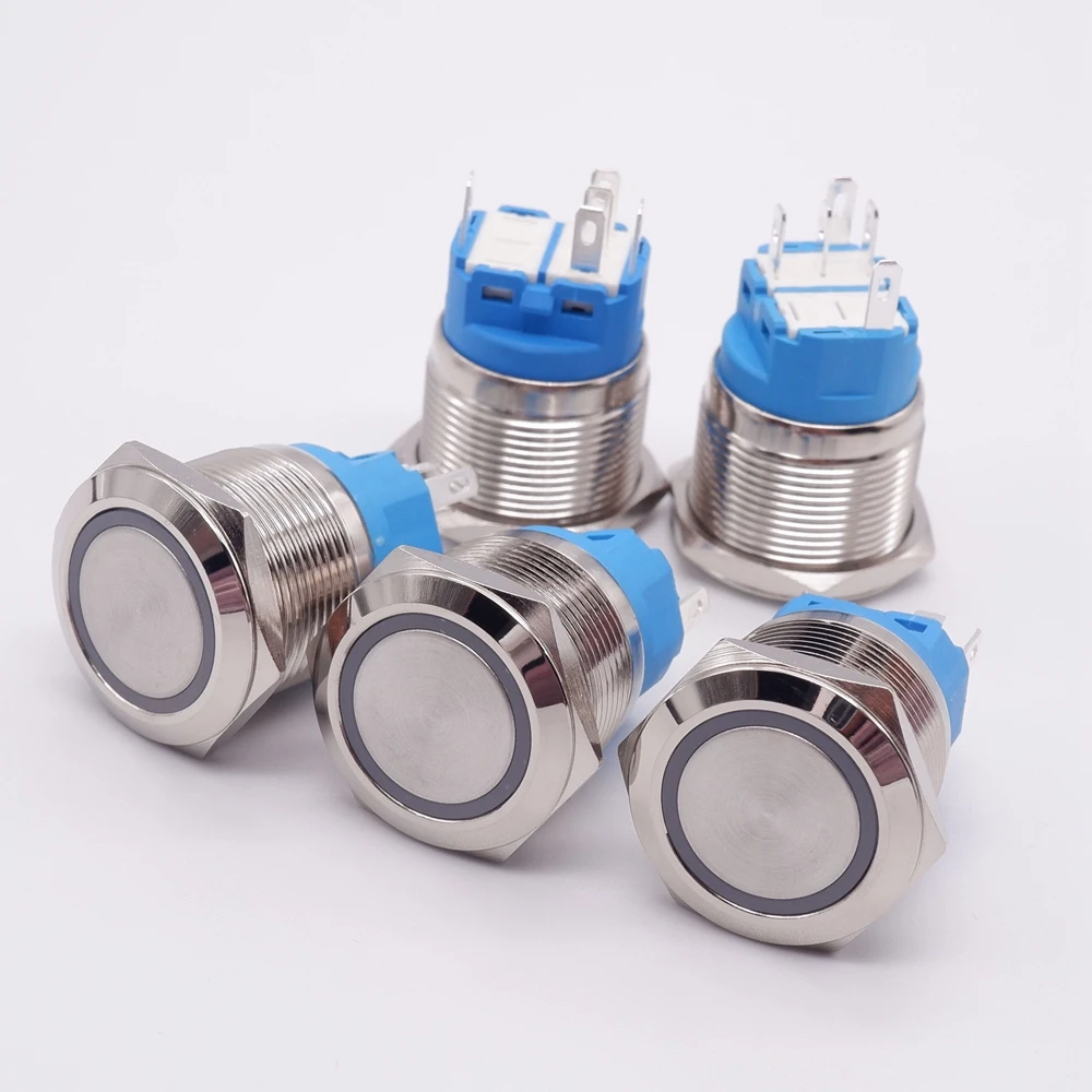 Кнопка переключения 22 мм товары для автомобилей кнопка включения/выключения