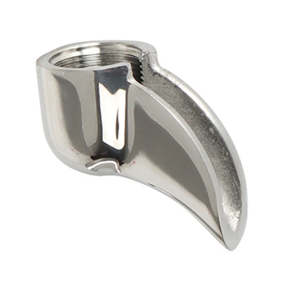 Двойной носик портафильтра из нержавеющей стали для эспрессо-машины 58 мм