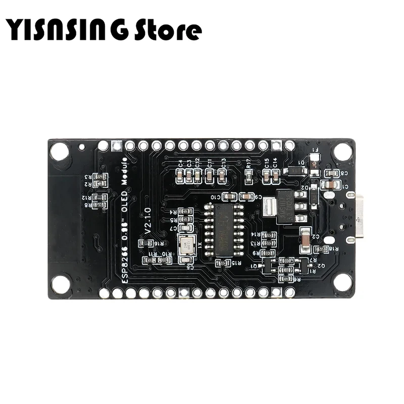 NodeMCU с OLED ESP8266 макетная плата 0 96-дюймовый дисплей CH340 модуль драйвера для