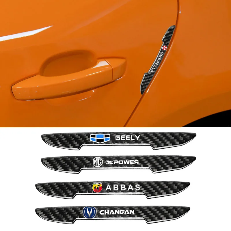 

4pcs Car Door Edge Protector Protection Strip Crash Bar Stickers for Holden Colorado Commodore V6 Barina Farol Vt Ve Accessories