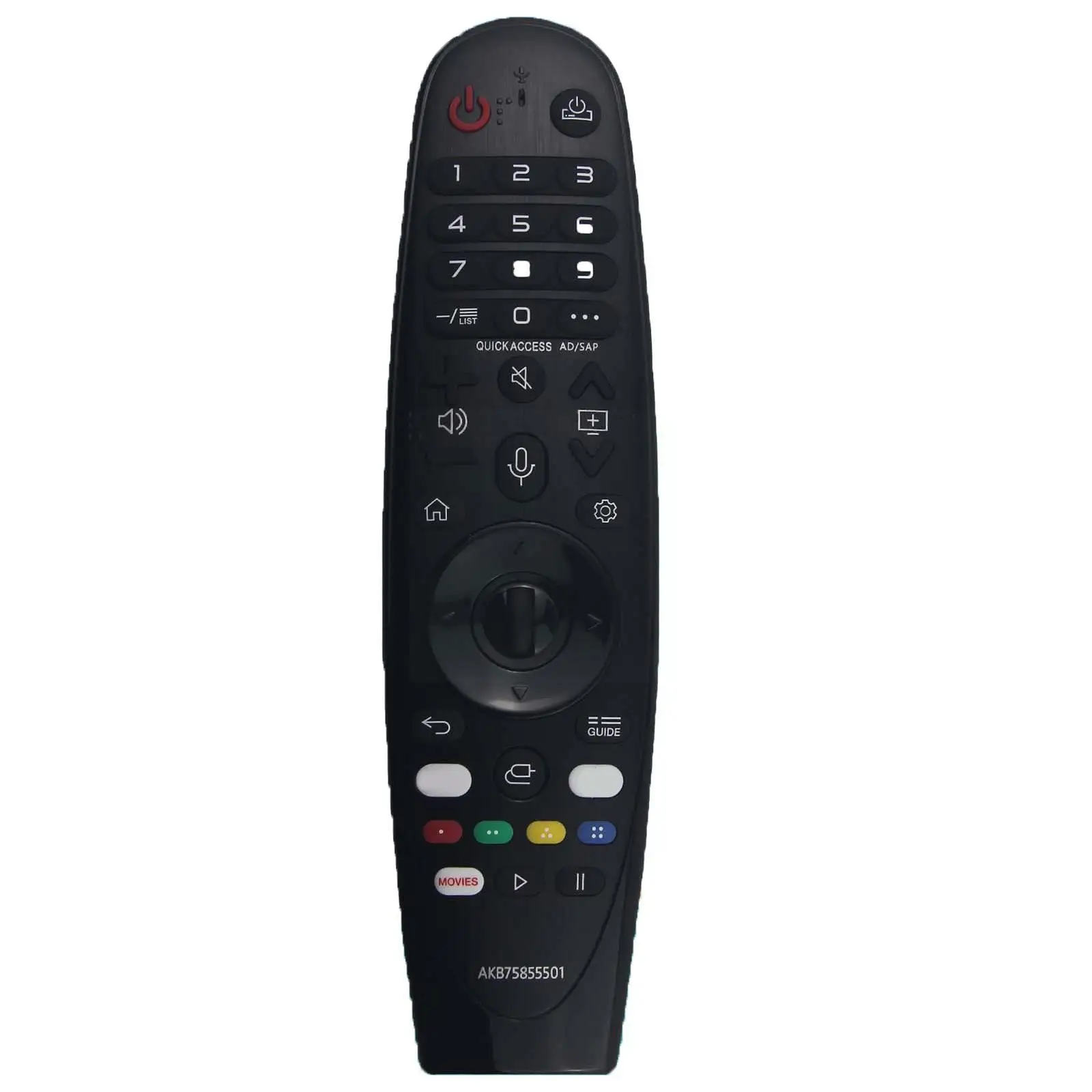 

New MR20GA No Magic Voice TV Remote Control For LG TV AM-MR20GA AKB75855501 Remote Control Replacement Need to Install Batt Q6X3