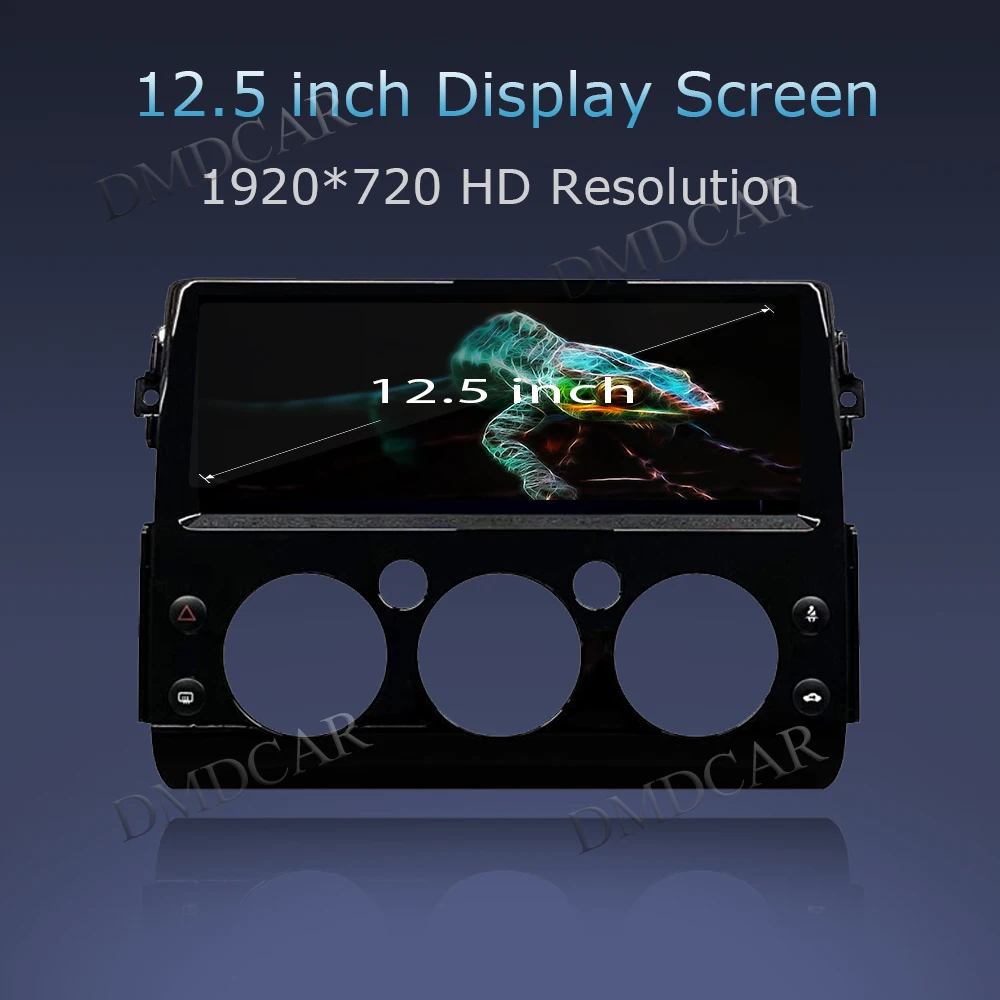 12 5-дюймовый автомобильный мультимедийный DVD-стерео для Toyota Land Cruiser FJ 2007-2017 Android 10