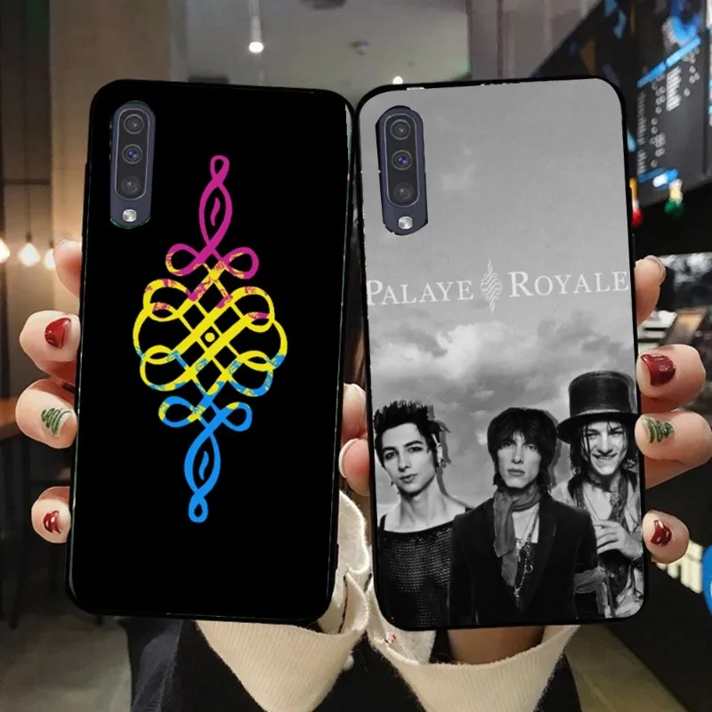 Чехол для телефона Palaye Royale, мягкий черный чехол для телефона Samsung A91, A81, A73, A72, A71, A30S, A20, A12, A13, A52, A53, 4G