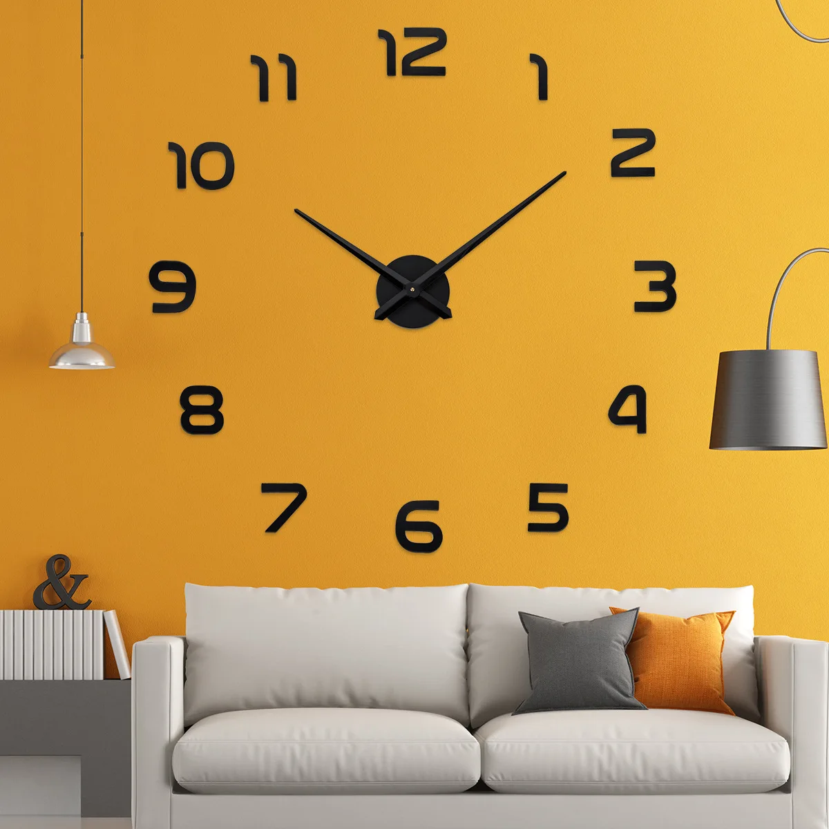 

Часы настенные, Декоративные Современные часы для гостиной, украшение для дома