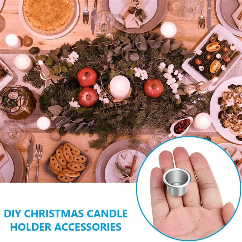 20 шт. металлические маленькие подсвечники чайные лампы серебряные Настольные