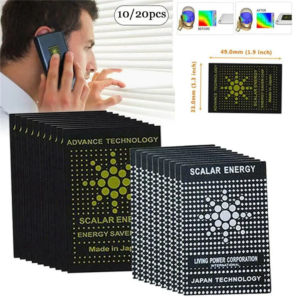 

10/20 Pcs Anti Radiation Shield EMF Protection Neutralizer Sticker Scalar Energy Electric Product For Cell Phone Wholesale
