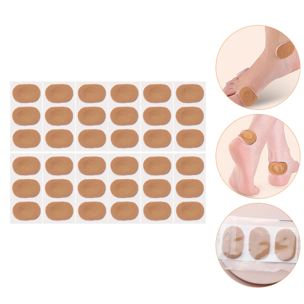 

12 Sheets Foot Sticker Corns Protective Callus Cushion Thick Corn Sticker Protective Breathable Corn Sticker Feet Corn Patches