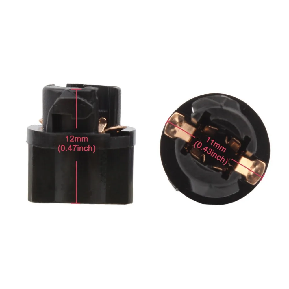 10 шт. Т5 светодиодная твист розетка V2 PC74 кластер приборной панели запасная