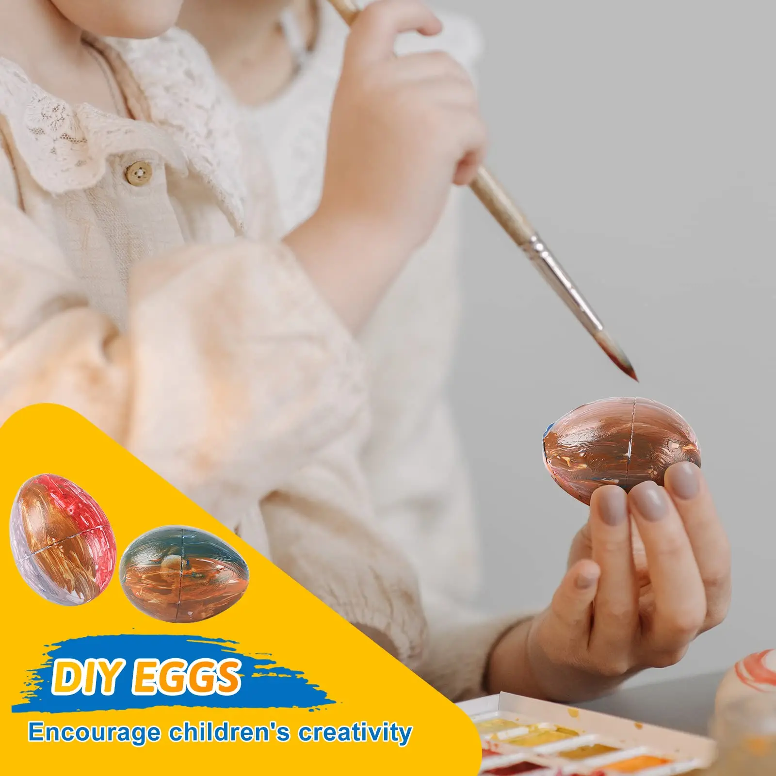 12 шт. игрушка-Пазл пасхальные яйца |