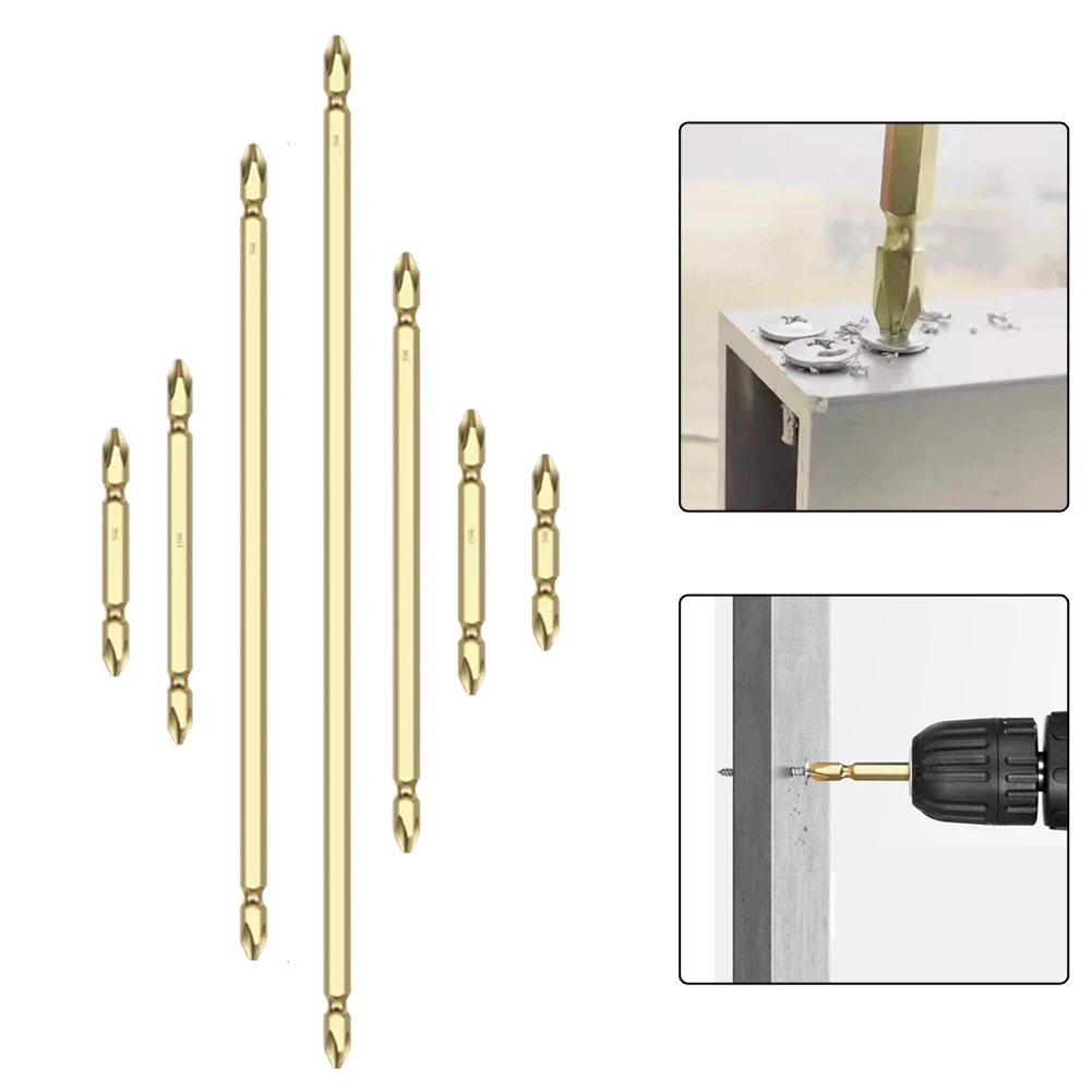 

1/4inch Hex Shank Screwdriver Bit Electric Impact PH2 50/65/75/100/150/200/250mm Hand Tools Drill Bit Woodworking Tools
