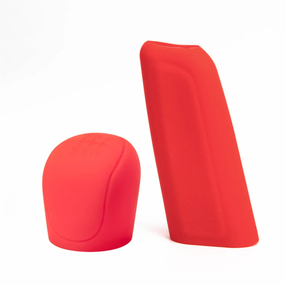 

Автомобильная ручка переключения передач, чехол для ручного тормоза, силиконовый нескользящий чехол с ручкой, автомобильные ошейники переключения передач, аксессуары для салона автомобиля