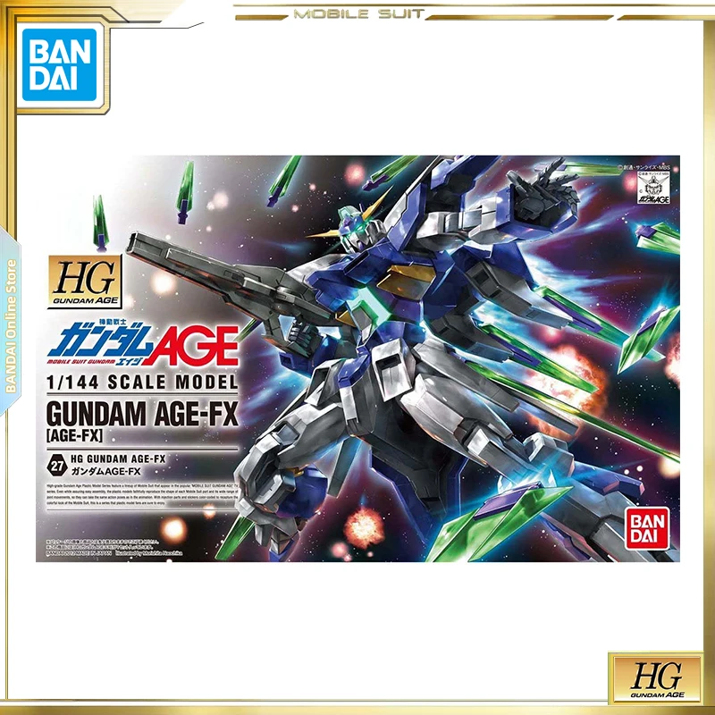 

BANDAI Hobby Gundam Figure AGE-FX 1/144 High Grade Model Kit Gift Toys 5057388
