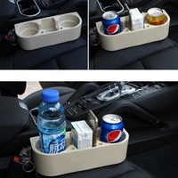 multi function car cup holder auto seat gap water drink bottle phone keys organizer storage holder stand car styling accessories