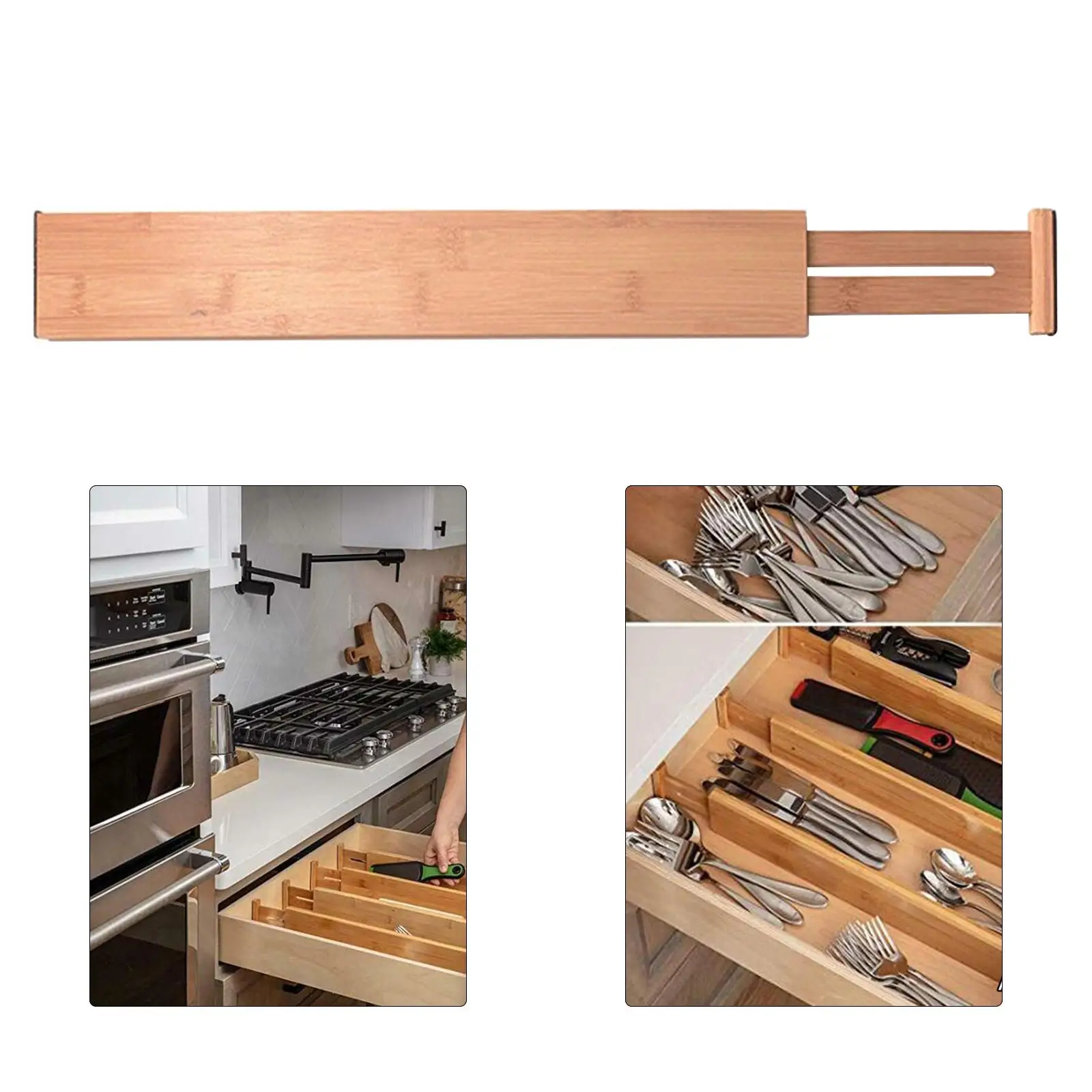 

Бамбуковые разделители для ящиков 13-22 дюймов