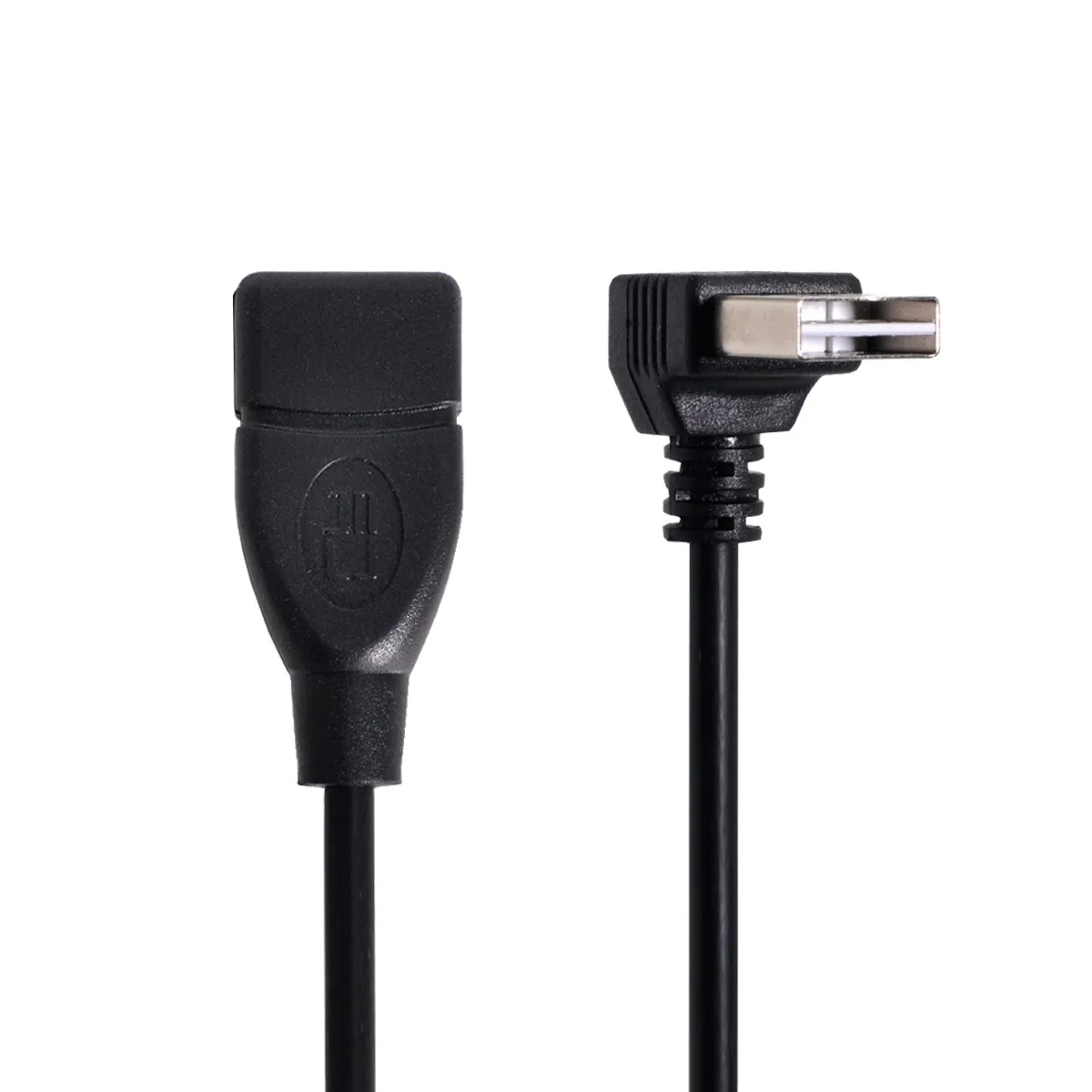 

Удлинительный кабель CYDZ USB 2,0 для мужчин и женщин, двусторонний дизайн под углом 90 градусов 100 см