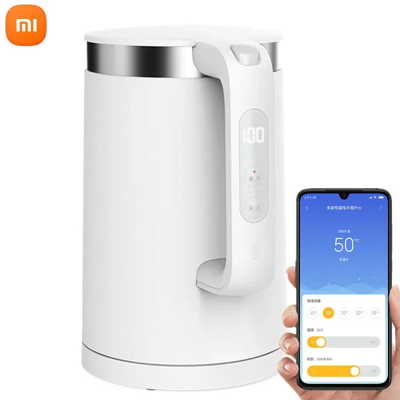

Xiaomi Mijia Electric Kettle Pro 1.5 л нержавеющая сталь