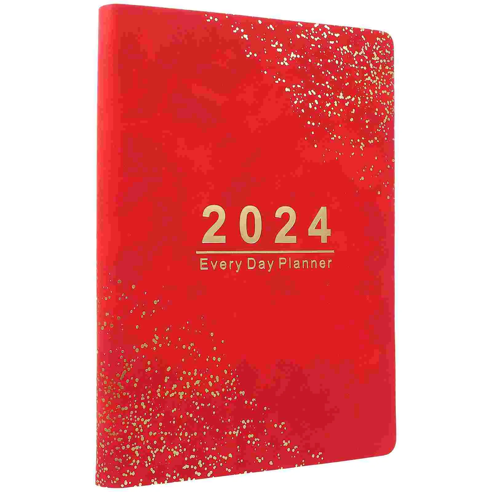 

2024 ежедневная книга, удобный академический планировщик, блокноты, мягкая обложка, ежедневное использование, бумажные портативные строительные блокноты