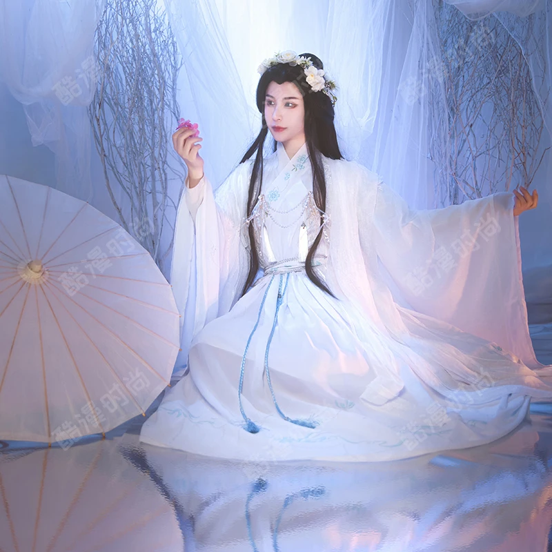 Косплей-костюм Xie Lian Tian Guan Ci Fu косплей Xielian Wigs Бамбуковая Шляпа реквизит для мужчин