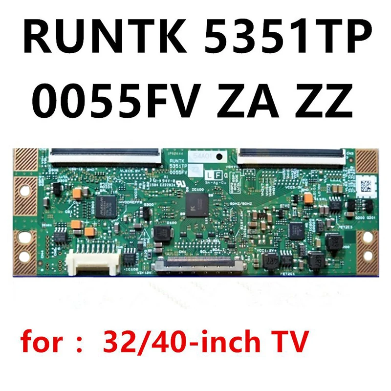 

Origina 5351TP Logic Board RUNTK 5351TP ZZ ZA 0055FV for UE32F5500AK ...etc. Professional T-con Board RUNTK5351TP TV Card.