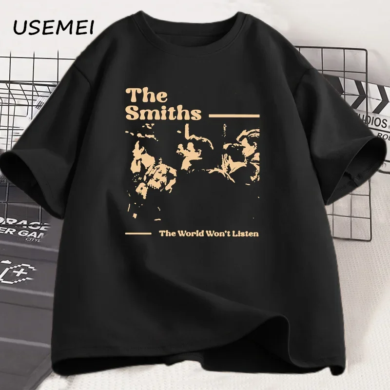 Футболка мужская с музыкальными музыкантами The Smiths