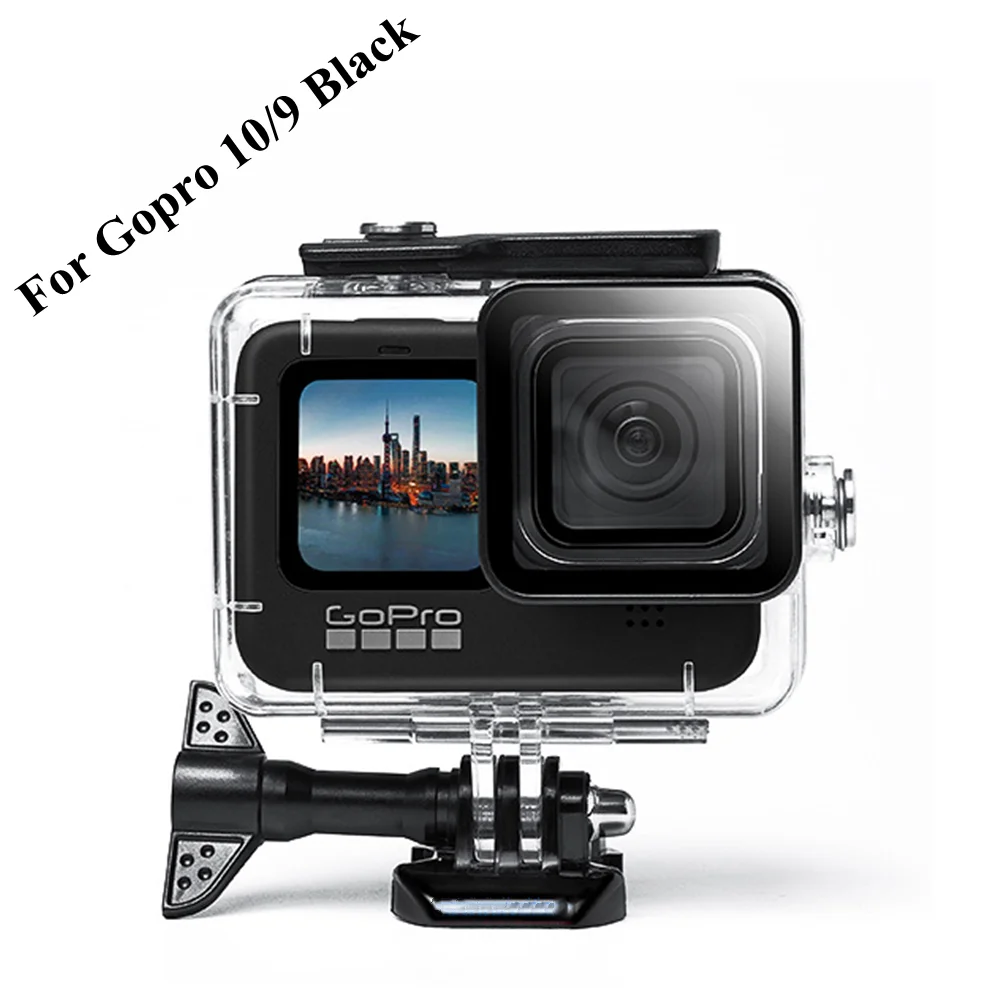 Diving Waterproof Case Housing For Gopro Hero 9 Black action Camera Underwater 50M Protection Shell Box for Gopro 10 Accessories