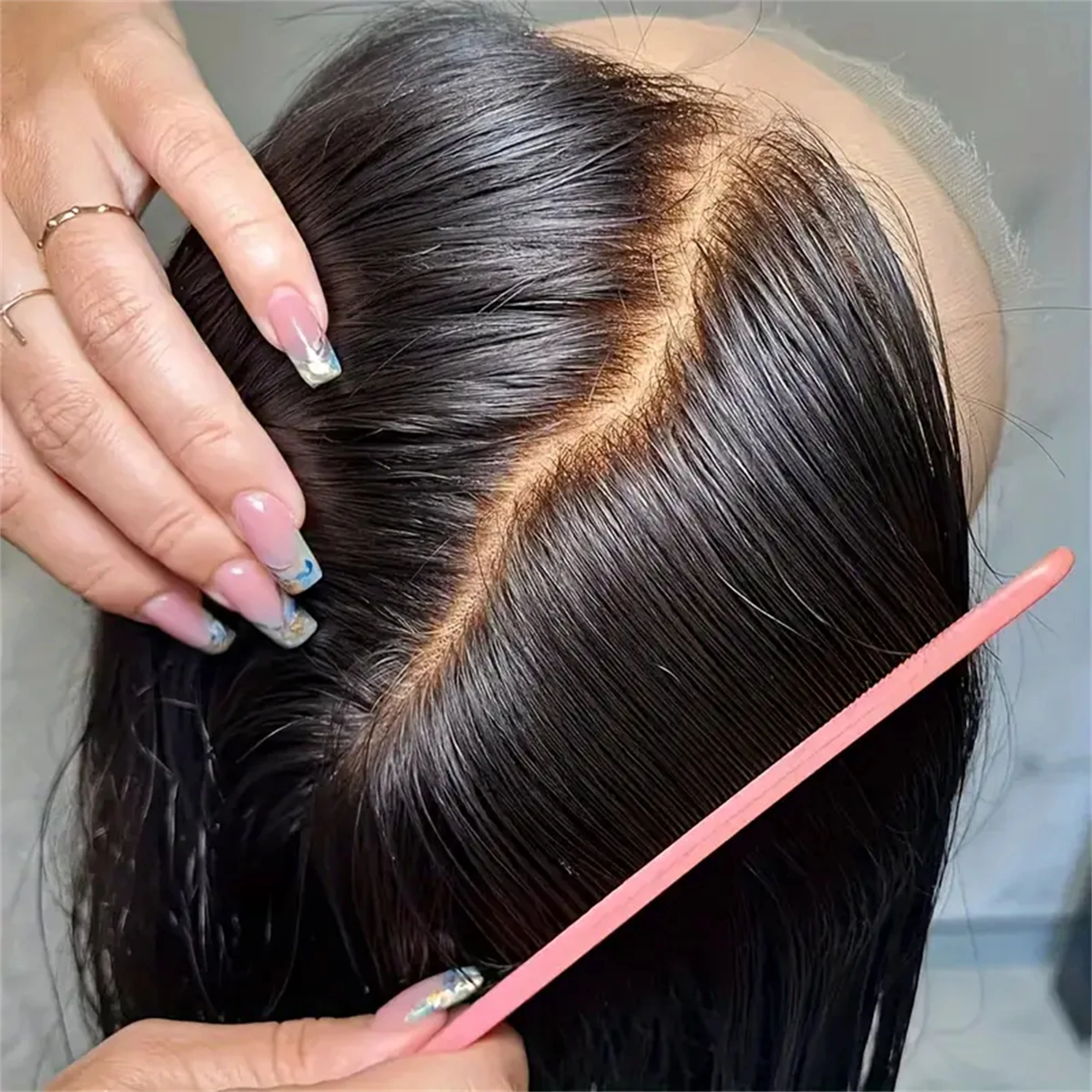 Парик Clousre прозрачный 34 дюйма 13x6 HD без клея