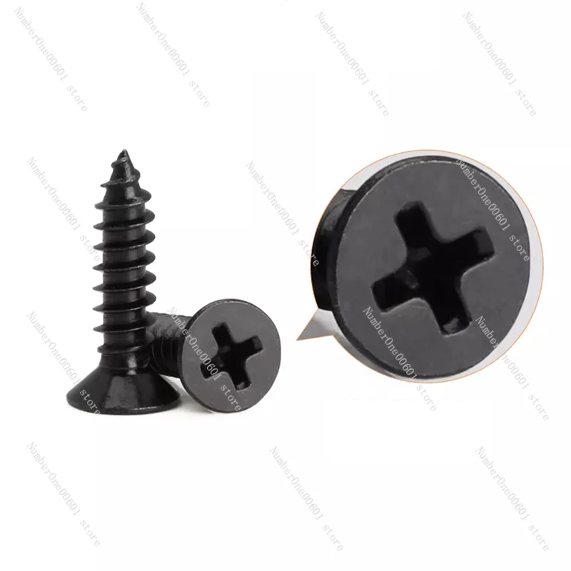 220 шт./коробка Саморез с потайной головкой винты для дерева плоской закаленный