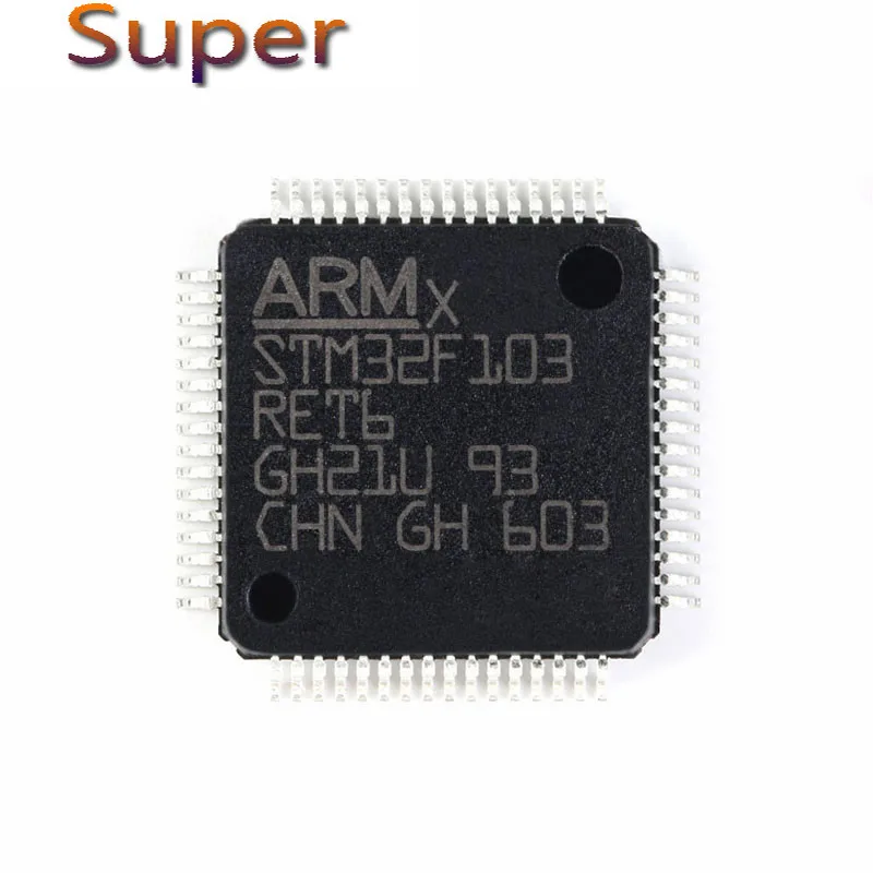 

1PCS STM32F103RET6 QFP64 QFP ARM new and original IC