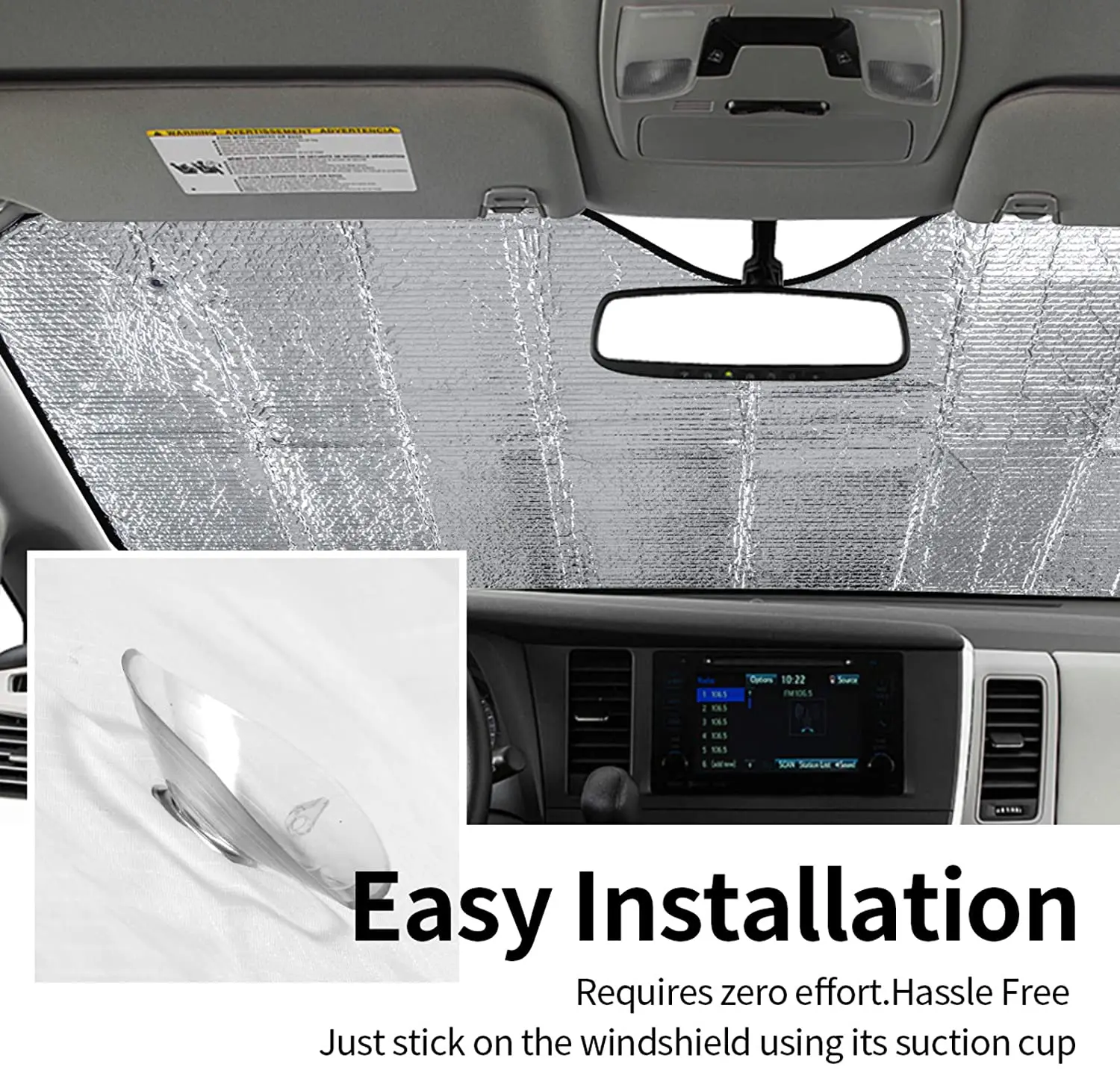 Рисунок 5 - Солнцезащитный козырек на лобовое