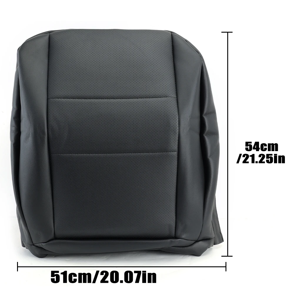 

Нижний чехол на сиденье со стороны водителя для Mercedes-Benz GLK 250 350 2008-2015, сменный черный чехол на сиденье автомобиля, аксессуары для интерьера