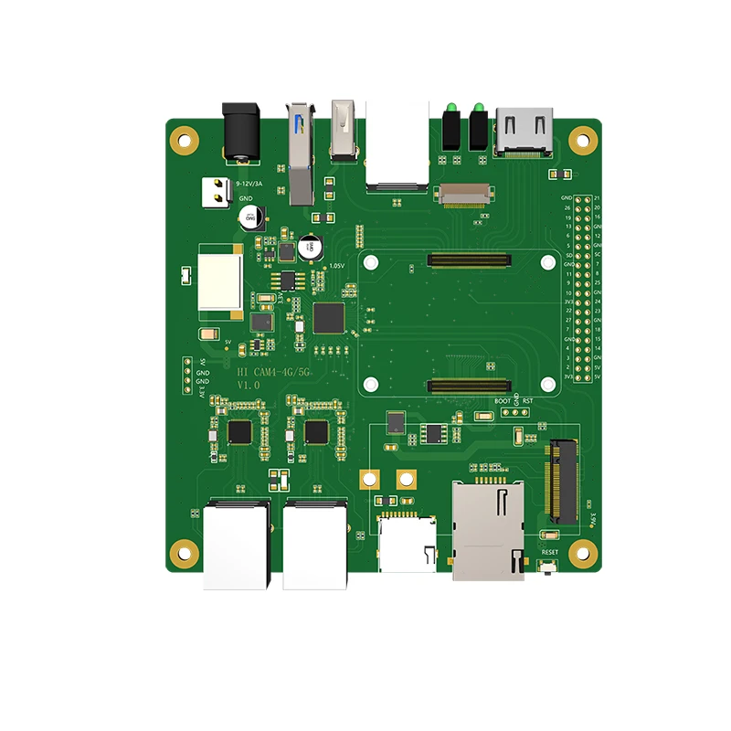 

Openwrt router 4G 5G module development board Raspberry Pi CM4 Adapter Expansion Board for Quectel EM12-G RM500Q-GL RM502Q-AE