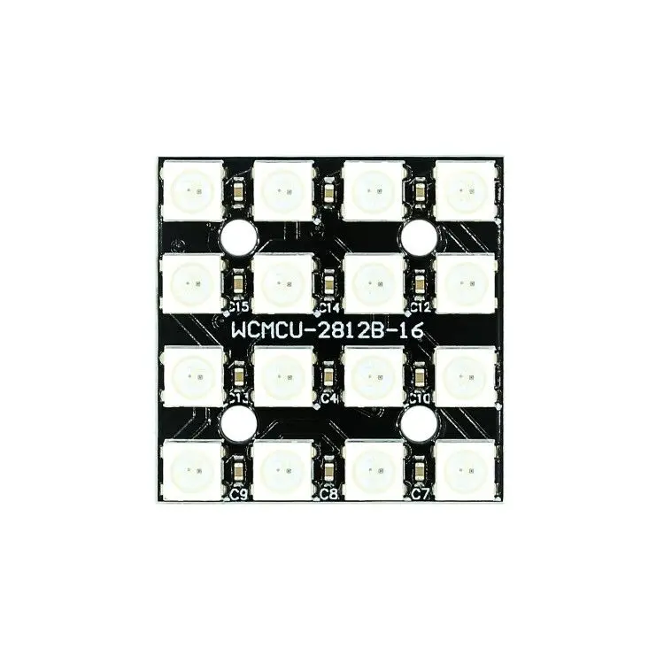 WS2812 LED 5050 RGB 8x8 4 16 25 64 Светодиодная матрица для