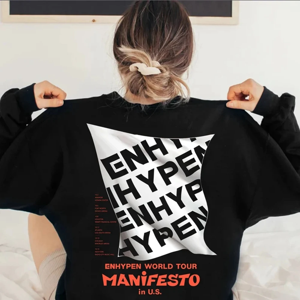 Рисунок 3 - Зимние женские толстовки с капюшоном KPOP ENHYPEN