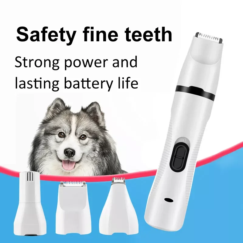 

dog grooming kit hair clipper Pet Hair Cutter Professional Pet Hair Trimmer USB Rechargeable Low-Noise dog trimmer