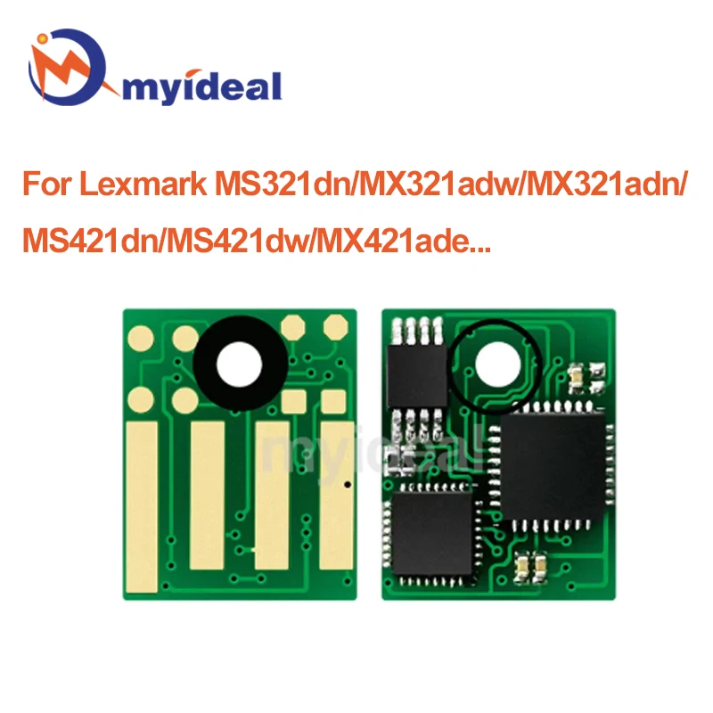 56F2H00 56F2X00 Тонер-чип для Lexmark MS321dn MX321adw MX321adn MS421dn MS421dw MX421ade MS521 MX521 MX522 MS621 MS622 MX622