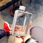 MoChic Mosaic A5 плоская фляга для воды Cup Grils портативный корейский креативный плоский бумажный стакан A5 380 мл без BPA Питьевая бутылка для воды