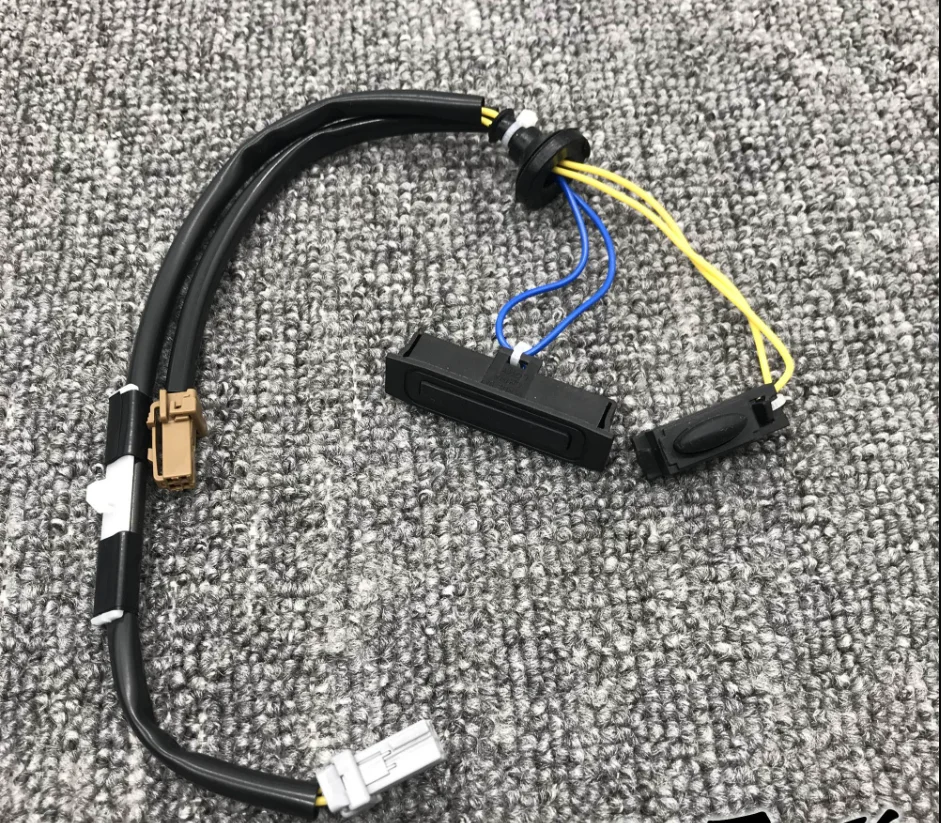 Для NISSAN 2005-2018 TIIDA крышка багажного отсека переключатель задняя дверь умная кнопка