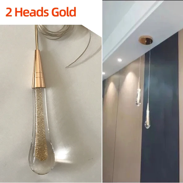 

Подвесные светильники LONKOEY, бронза/золото/хром, LED