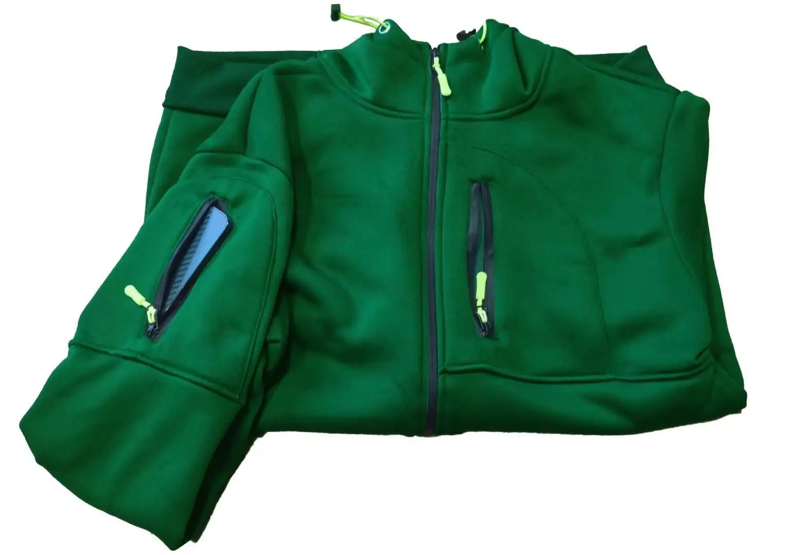 Spring Autumn Thin Men's Solid Color Hooded Jacket Outdoor Zipper Coat Hiking Camping Casual Jacket Running Training Coat