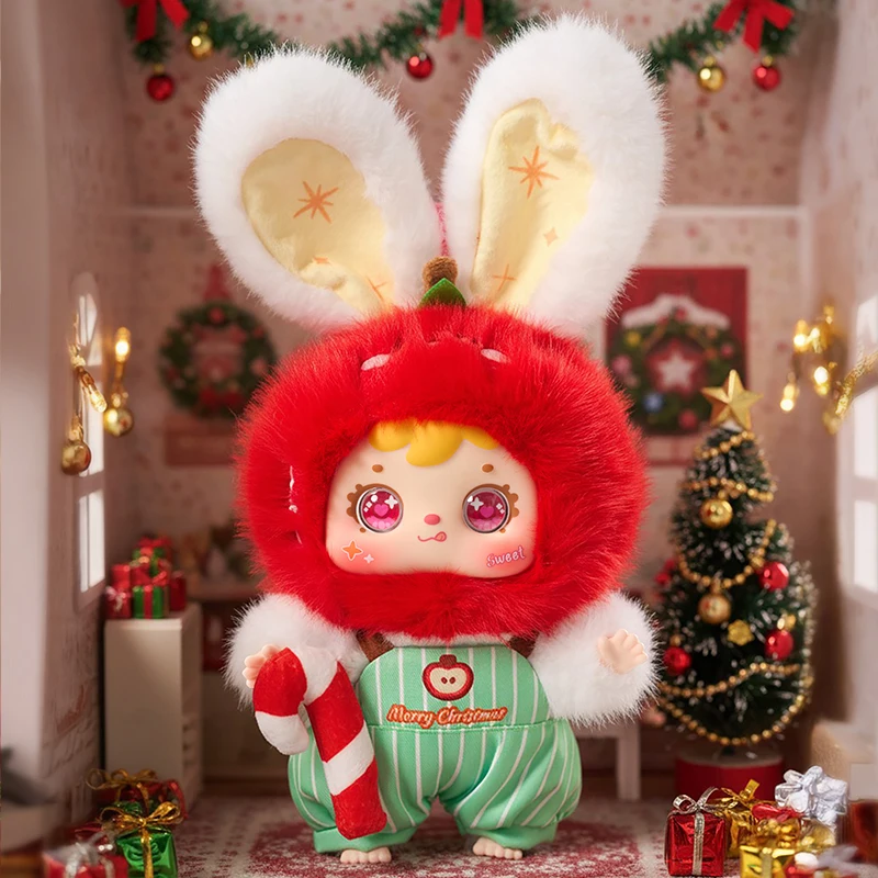 Фото Samuel Merry Christmas Eve Series слепая коробка аниме фигурки модная игрушка милая виниловая сумка кулон кукла загадочная коробка подарок на день рождения и Рождество №5