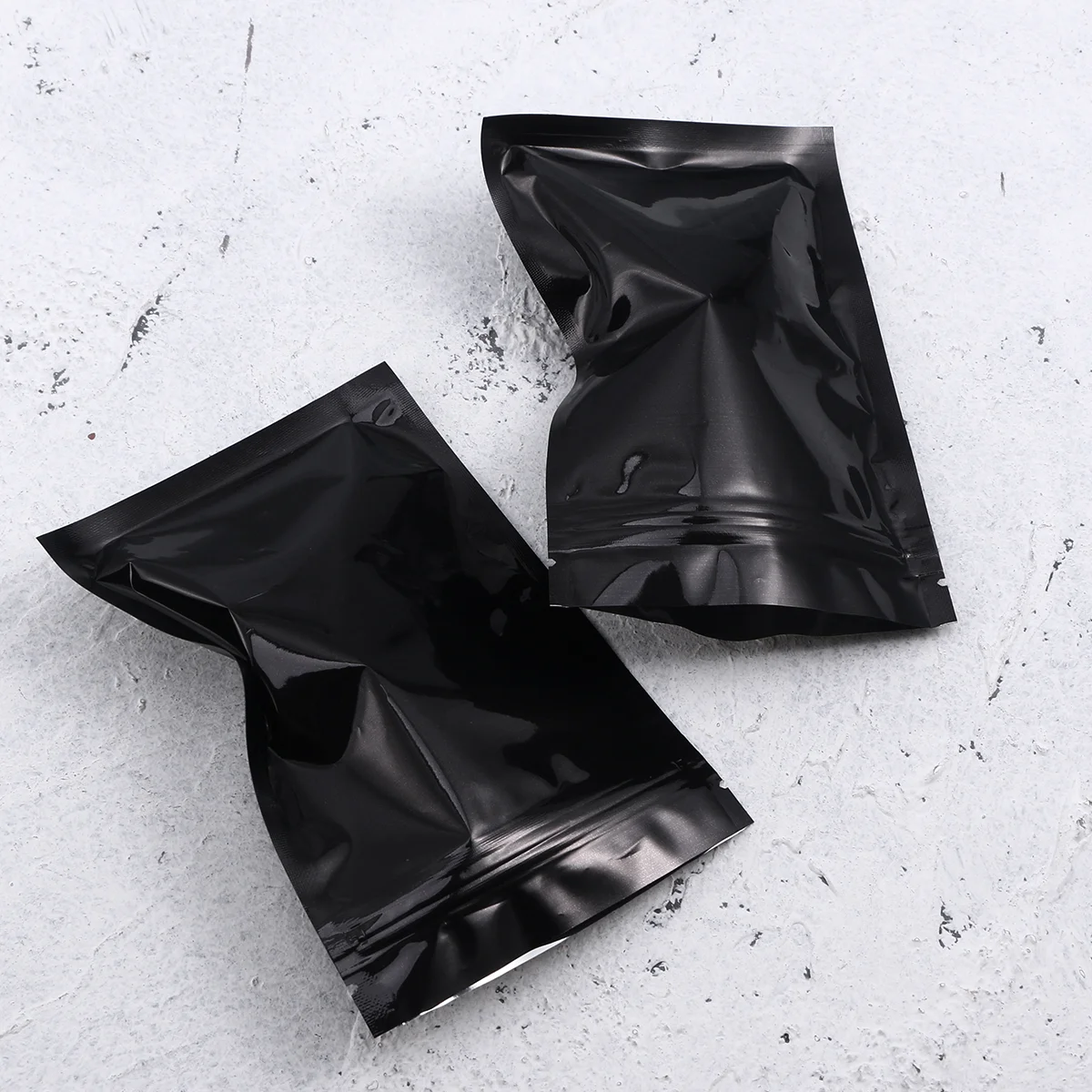 

100pcs Sealed Bag Aluminum Bags Zipper Bags Resealable Bags Packaging Bags