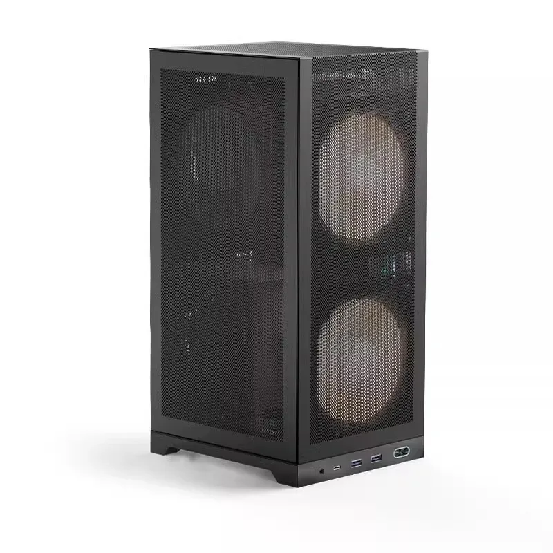 Фото Шкала вспышки L400, вертикальный портативный корпус ITX, портативный настольный корпус TYPECmini, основной корпус Ultra Mini №1