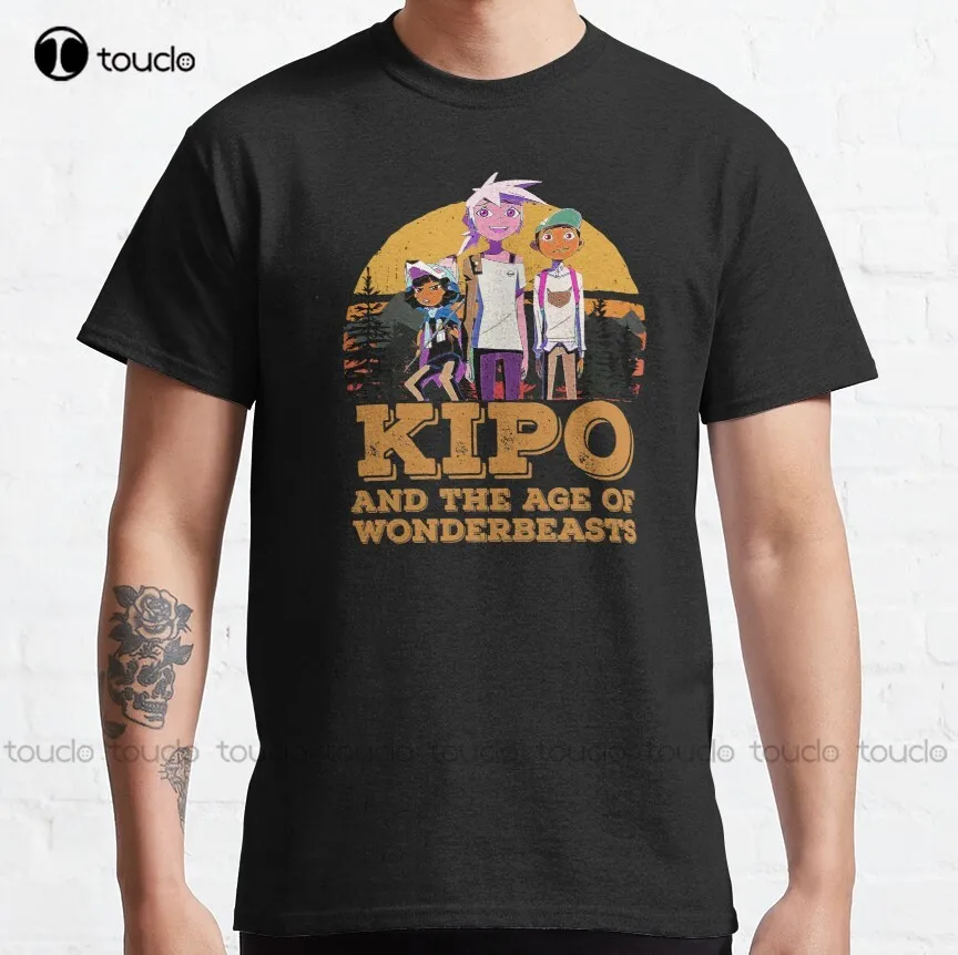 

Kipo And The Age Of Wonderbeasts Classic T-Shirt Heavyweight T Shirts For Men New Popular Outdoor Simple Vintag Casual T-Shirt