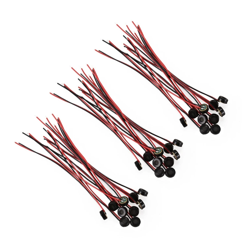 

30Pcs Electret Condenser MIC 4Mm X 2Mm For PC Phone MP3 MP4